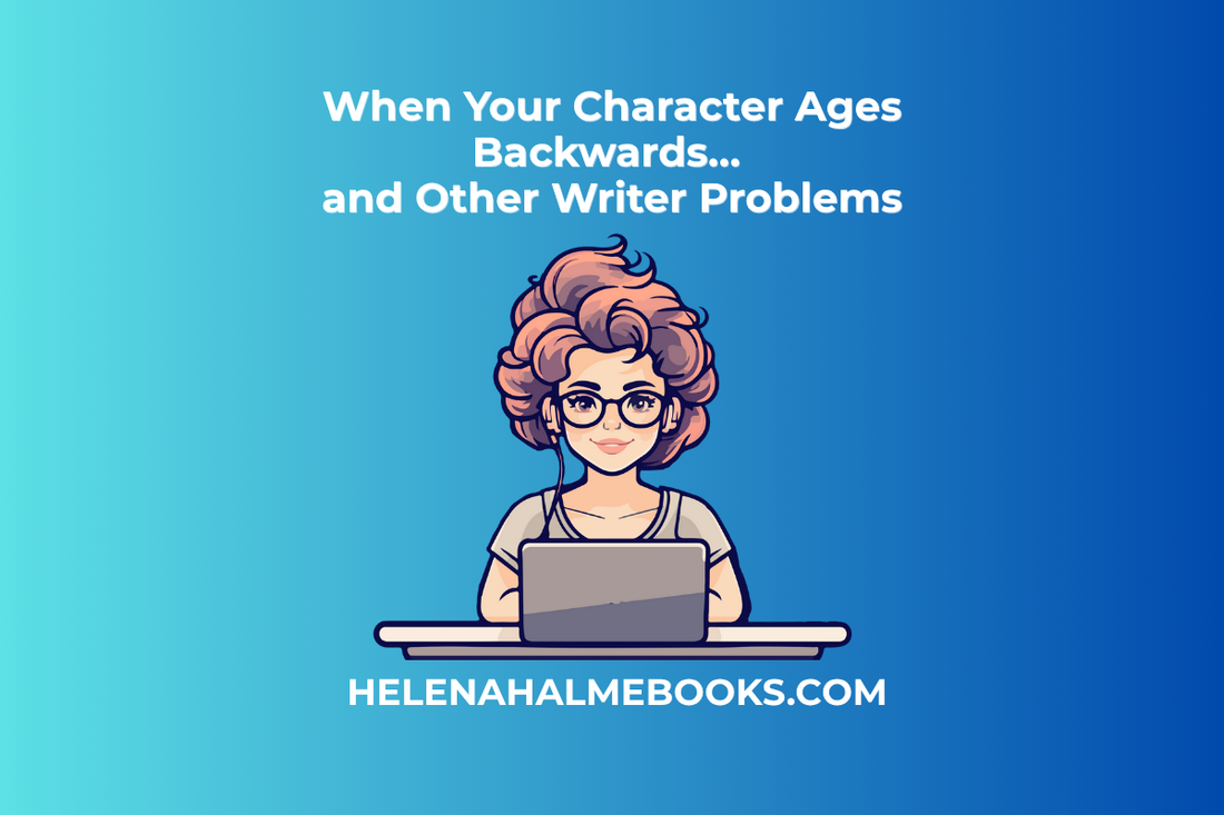 When Your Character Ages Backwards… and Other Writer Problems