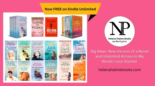 Big News: New Version of a Novel and Unlimited Access to My Nordic Love Stories!