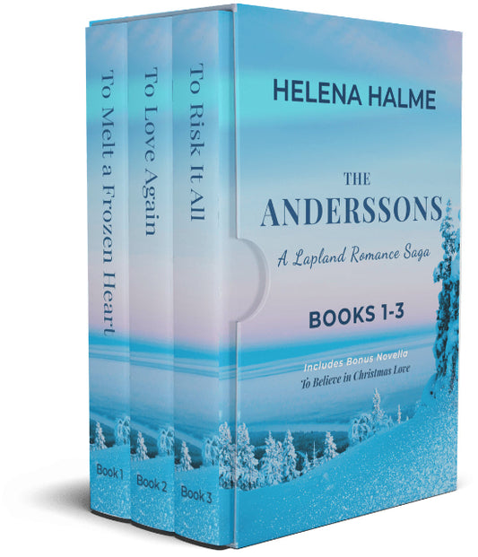 Box set wintry scvene book cover